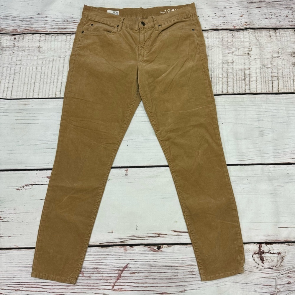 GAP 1969 “Cord Legging Jeans” women’s ankle length  in Camel size 31/12R EUC